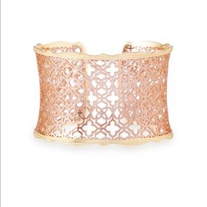 Kendra Scott Candice Gold/ Rose Gold Cuff Bracelet
